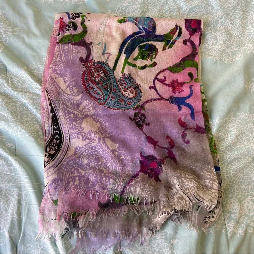Cashmere & Silk Scarf